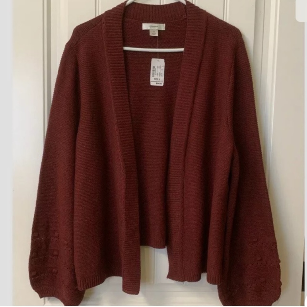 CJ Banks Plus Sweater/Cardigan 2X
